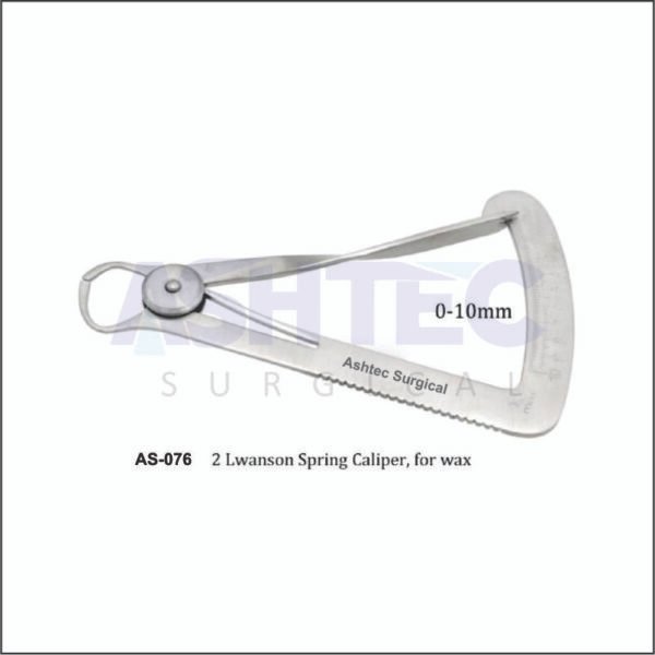 2 Lwanson Spring Caliper for Wax, 0-10mm