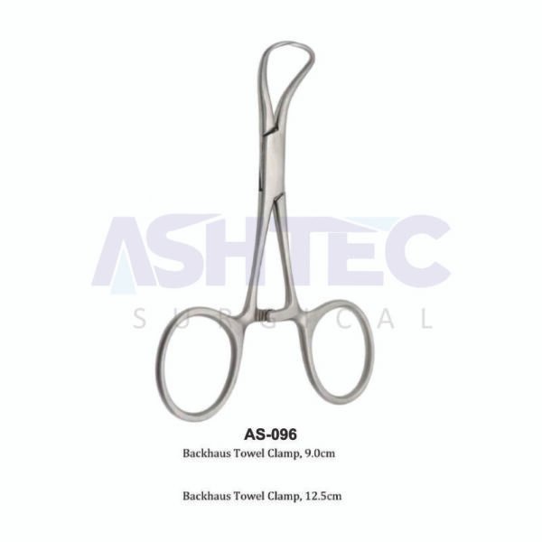 Backhaus Towel Clamp, 9cm