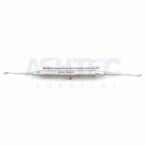 Kramer-Nevins Blunt Periosteal Elevator, 4mm/3mm, Double Ended