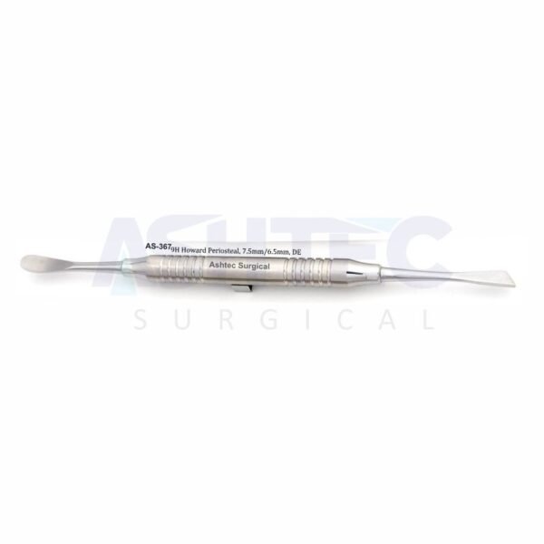 Howard Periosteal Elevator, 7.5mm/6.5mm, Double Ended