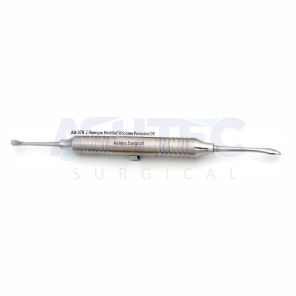 Hourigan Modified Woodson Periosteal Elevator, 4.5mm/3.5mm, Double Ended