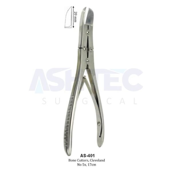 Cleveland Bone Rongeurs, 20mm, 17cm