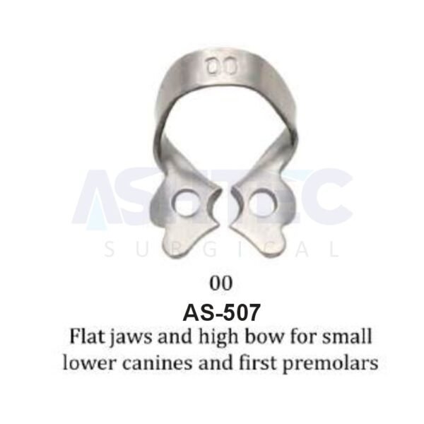 Rubber Dam Clamp – Anterior, #00