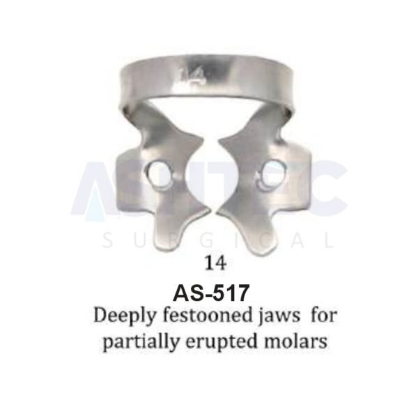 Rubber Dam Clamp – Molars, #14