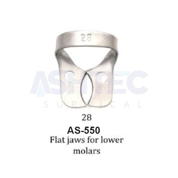 Rubber Dam Clamp – Lower Molars, #28