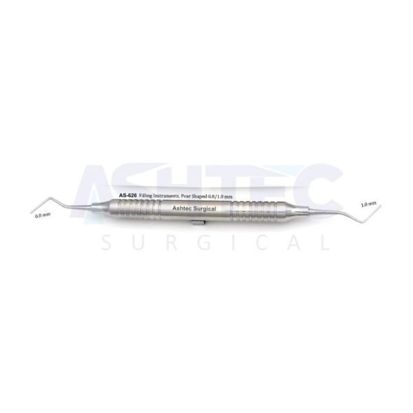 Filling Instrument, Pear Shaped, 0.8mm/1.0mm, DE