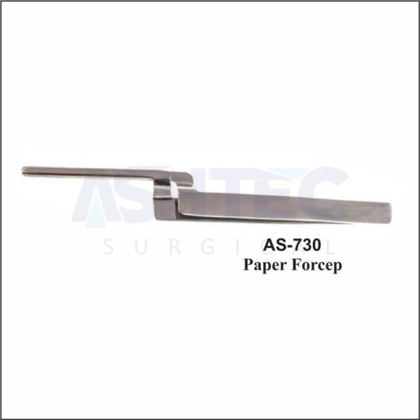 Miller Articulating Paper Forceps, 6"
