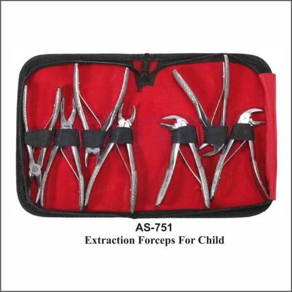 Dental Extracting Forceps Kit for Children (AS-751)