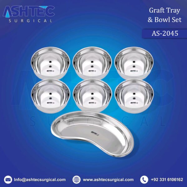 Graft Tray & Bowl Set – Pack of 7 Pcs