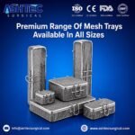 Stainless Steel Wire Mesh Surgical Instrument Trays – All Sizes By Ashtec Surgical - Image 3
