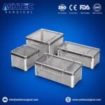 Stainless Steel Wire Mesh Surgical Instrument Trays – All Sizes By Ashtec Surgical - Image 4